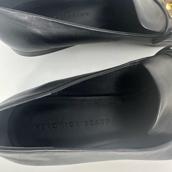 Veronica Beard Alire Loafer Black Leather - Picture 6 of 6
